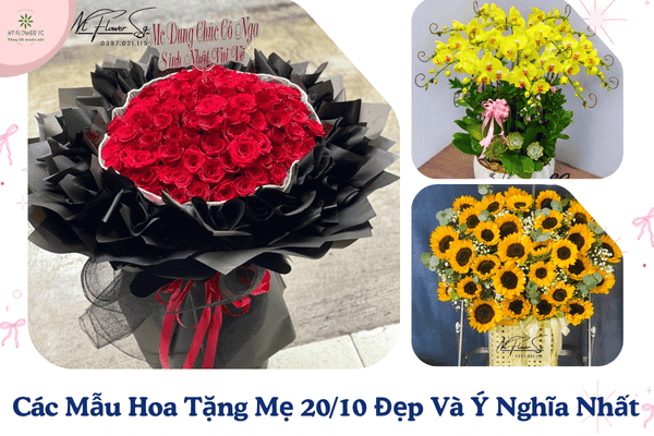 Mẫu Hoa Đặc Biệt Tặng Mẹ Ngày 2010